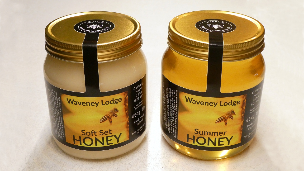 Soft Set and Runny Summer English Honey For Sale